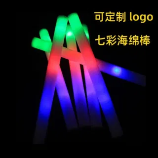 Светящиеся неоновые палочки: поролоновые, с LED-подсветкой, для концертов и вечеринок
