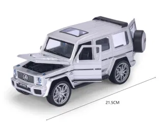 Wholesale Metal Toy Cars, Alloy White 1:22