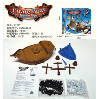 Игра на баланс Pirate Boat на английском