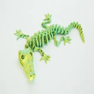 Wholesale Model Kits, 3D Printed Skull Crocodile Skeleton