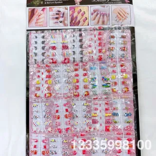 Детские Наклейки Для Ногтей С Мультяшными Персонажами На Подвеске