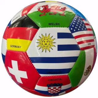 Soccer World Cup Standing, Ball, PVC Foam Soccer Red