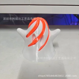 3D-печатный антистресс-призрак на Хэллоуин, вращающийся