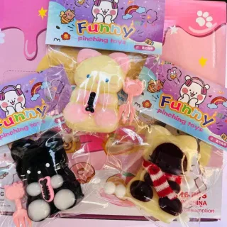 Squishy Toy Silicone Pink