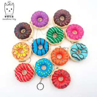 Wholesale Stress Relief Fidget Toys, Squishy Donut Orange