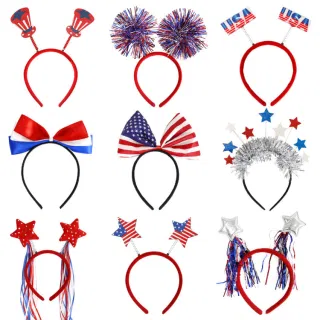 Wholesale American Flag Hair Bands