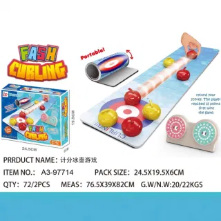 Настольная игра "Кёрлинг" для детей