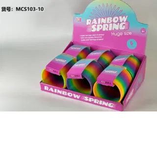 نابض قوس قزح كبير 10×10.5 إنش