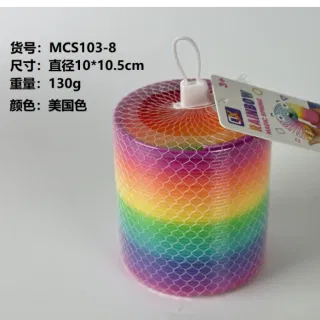 Rainbow Spring Toy 10 cm
