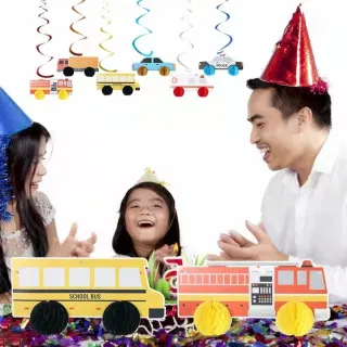 Decoration, Car Themed Paper