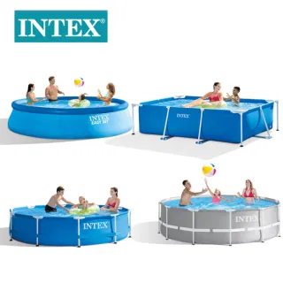 Набор каркасного бассейна Intex квадратный/круглый