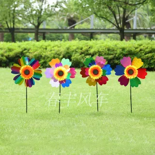 Wholesale Pinwheel Large Windmill for Outdoor Decoration