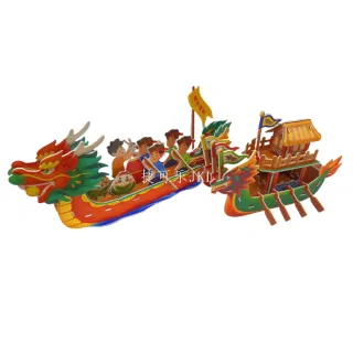 DIY, 3D Dragon Boat