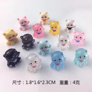 Фигурка Кот Из Смолы Для Декора
