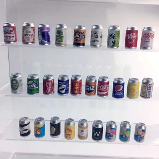 Mini Beer Can Resin Model, Micro Landscape Scene
