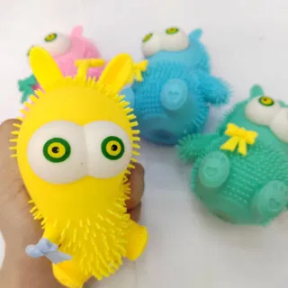 Squishy Toy Rubber Yellow