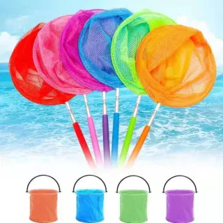 Wholesale Retractable Fishnet Butterfly Net for Kids