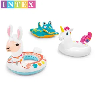 Надувной круг Intex с животными, подмышечный, детский спасательный