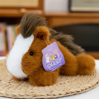 Плюшевая лошадка, миниатюрная игрушка для рук