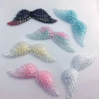 Accessory, Hair Resin Glow Firefly Wing Ornament
