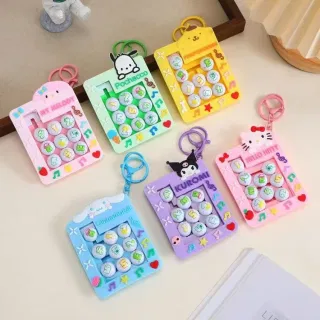 Цифровой пазл-антистресс в стиле Sanrio на брелоке