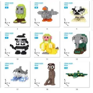 LEGO-совместимый конструктор «Шань Хай Цзин» с фигурками