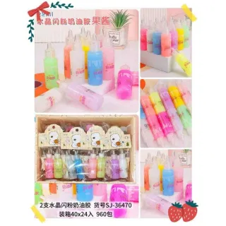 Crystal Glitter Cream Glue Jam