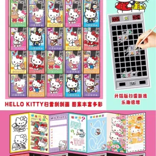 Карточки для рисования в стиле Hello Kitty
