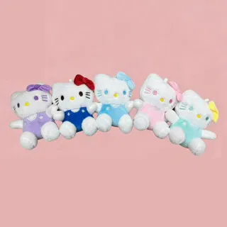 Плюшевый брелок Hello Kitty, 5 цветов, с вышивкой