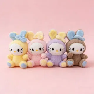 Мультяшный брелок-фигурка Hello Kitty в пижаме для рюкзака