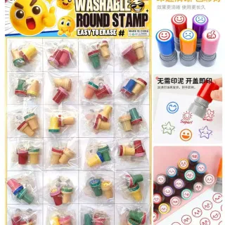 Mini Emoji Stamp Set for Teachers