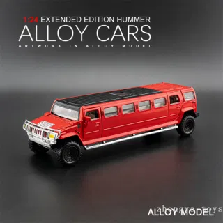 Металлическая модель Hummer 1:24 с обратным ходом