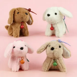 Wholesale Plush Dog Keychain, Sitting Dog
