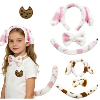 Hair Accessory Plush White