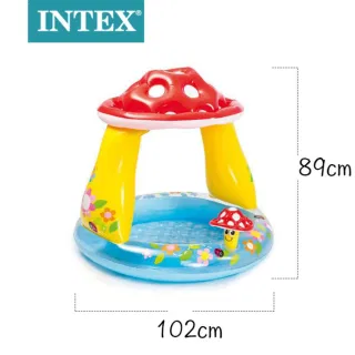 Intex 57114 Надувной Бассейн С Грибком Для Малышей