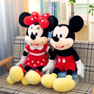 Mickey and Minnie Plush Pair