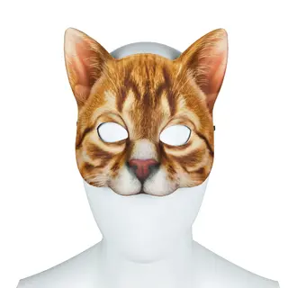 Маска кота с цифровой печатью