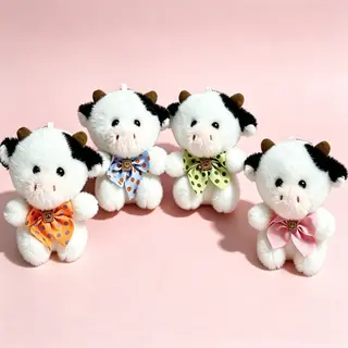 Мягкая игрушка-корова, брелок
