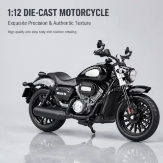 Модель мотоцикла BD300, металл, 1:12