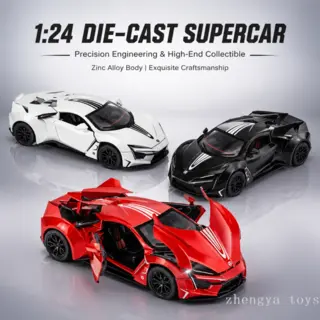 Металлическая модель авто Lykan HyperSport 1:24