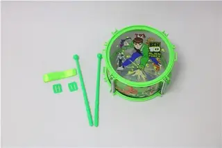 Детский барабан BEN10, музыкальный инструмент
