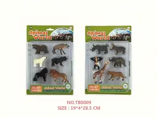7CM Simulation Animal, 144 pcs