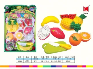 Игровой набор "Разрезаемые продукты" на липучках