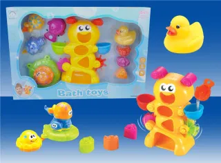 Игрушка для ванной Гусеница-пазл