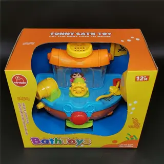 Игрушка для ванной "Пиратский корабль", развивающая, для купания