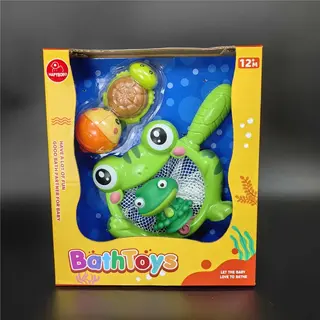 Набор игрушек для ванной "Лягушка": рыбалка и водные забавы