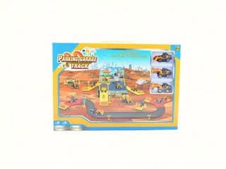 Die Cast Toy Cars, 1 18, Parking Lot, Engineering Cars, Ages 3-6, 24 pcs
