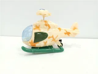 Камуфляжный самолет с подсветкой, заводной