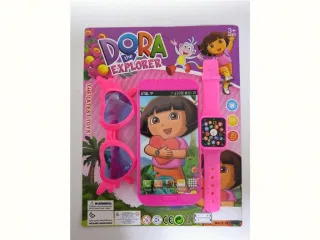 Игрушечный телефон Dora с очками и часами