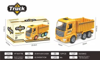 Toy Truck, Dump 25cm Orange